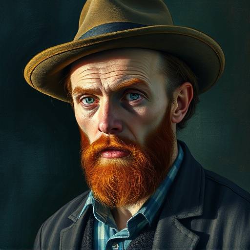 Autoportrait de Vincent van Gogh